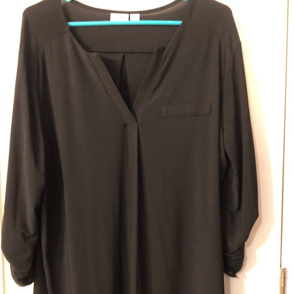 Cato Tops - Black tunic blouse